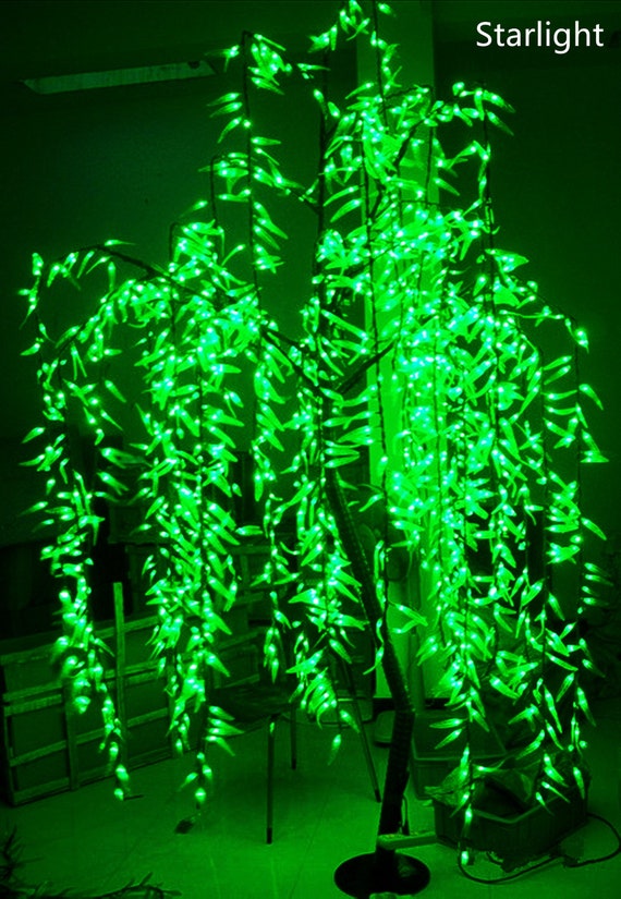 6.5ft 2m LED Artificial Willow Weeping Tree Christmas Holiday