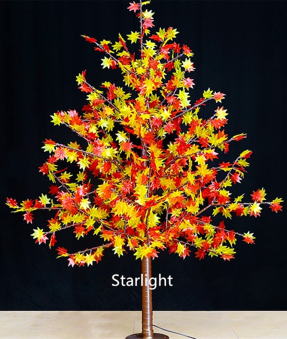 7ft / 2.15m 864 Stck LED Outdoor Knstliche Weihnachtsbaum Nachtlicht Rot  + Gelb Farbe Urlaub Hochzeit Haus Geschenk Dekor Regendicht Ahornblatt -  Etsy sterreich