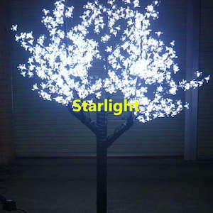 648 Stück LED Kirschblüten Baum Licht 1,5m Höhe Weihnachtslicht Outdoor Hochzeit, Urlaub und Hausdekoration Regenfest