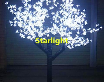648pcs LEDs Cherry Blossom Tree Light 5ft/1.5m Height Christmas Light Outdoor Usage Wedding, Holiday and Home Decoration Rainproof