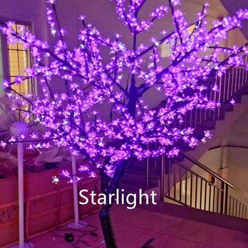 5ft LED Crystal Christmas Light Cherry Blossom Tree 480pcs Etsy
