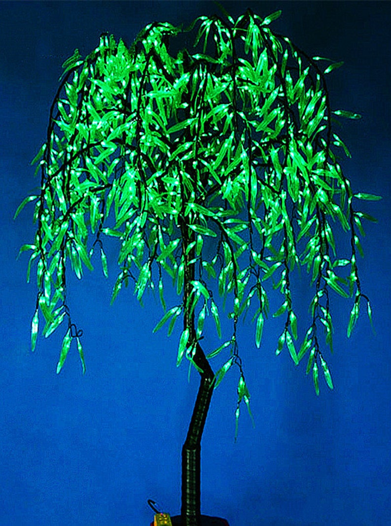 Artificial Weeping Willow Tree With Lights 