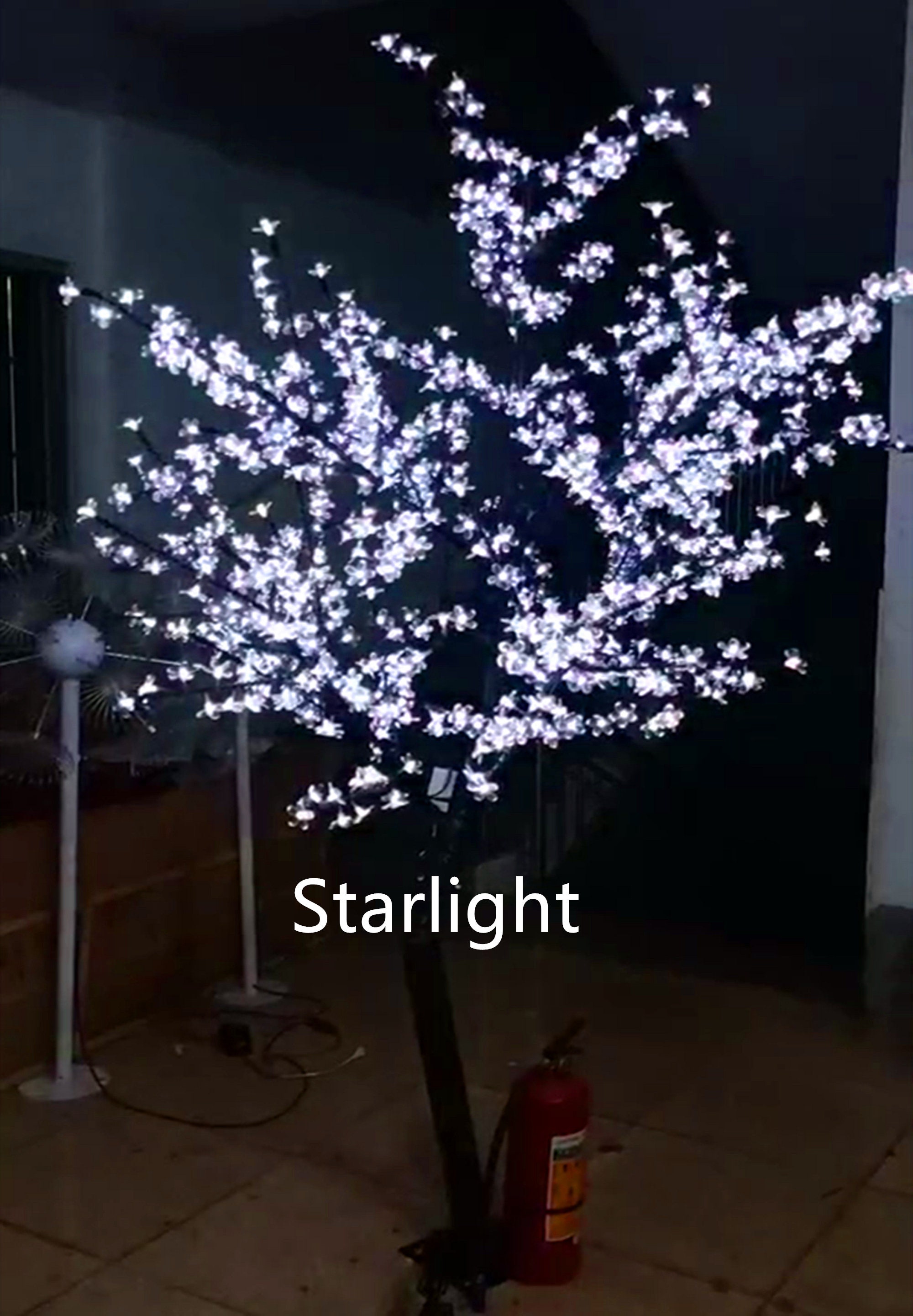 2m Outdoor Farbwechsel LED Künstliche Kirschblüten Baum Licht  Weihnachtsbaum 21 Funktionen über Fernbedienung Urlaub Hochzeit Wohnkultur  -  Österreich