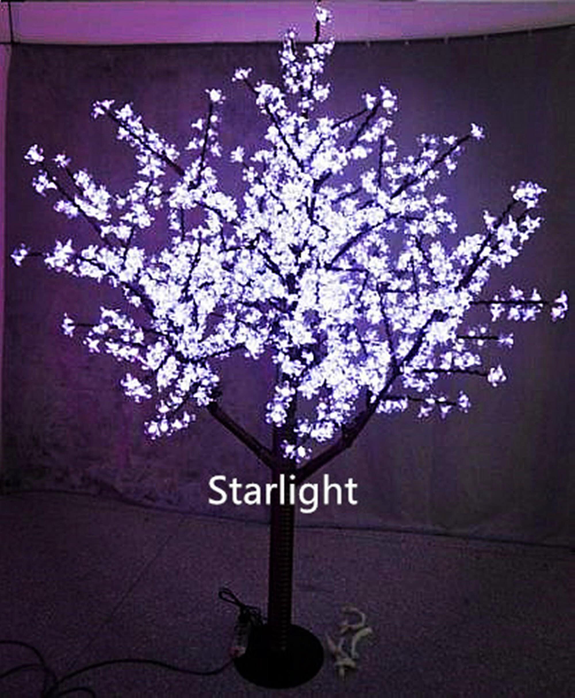 5ft / 1.5m LED Kirschblütenbaum Licht Weihnachtsgeschenk Outdoor Hochzeit  Urlaub Garten Dekoration Regendicht Nachtlicht Künstlicher Baum - .de