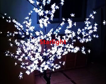 5ft Outdoor Multi colour Change via Remote Controller(21 function) LED Cherry Blossom Tree Christmas Tree Wedding Party Yard Garden Light
