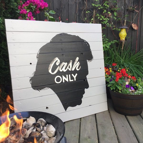 Cash Only Sign - Etsy
