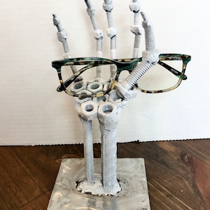 Skeleton hand jewelry holder