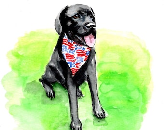 Custom Pet illustrations (Hand-painted)