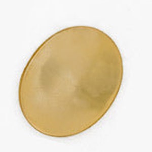 Brass cabochon setting for 30x22mm stone. Pkg of 2. b9-0645