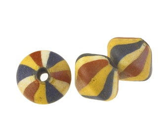 古代地中海ガラスアイビーズの複製。20 mm。1 パック。b1-891 - Etsy 日本
