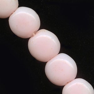 Vintage West German 8mm tablet beads, pkg of 10. b11-pp-0988
