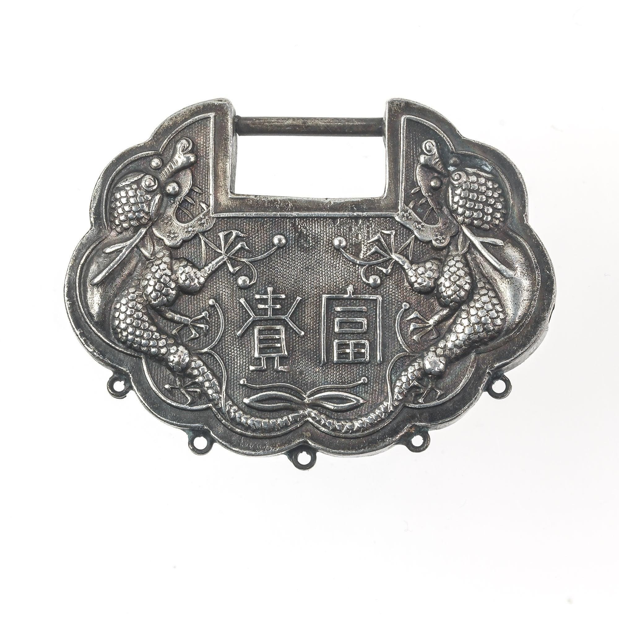 ヴィンテージ 1980年代 中国 SILVER 銀細工 七宝焼 ペンダントトップ Chinese silver necklace vintage - Etsy 日本