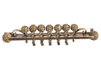 Épinglette victorienne en or rempli, broche d'époque esthétique