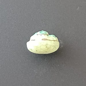 Vintage Czech King Tut round glass stones. 10mm. 2 pcs. b5-466