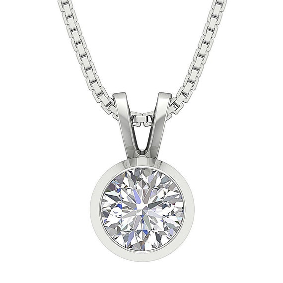 14k White Diamond Baguette Flower Large Pendant Necklace – Maurice's  Jewelers