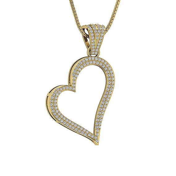 Vvs1 diamond best sale pendant