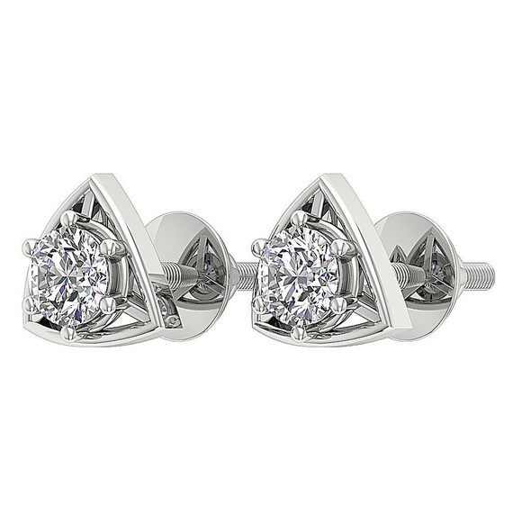 1 carat 2024 diamond earrings vs1