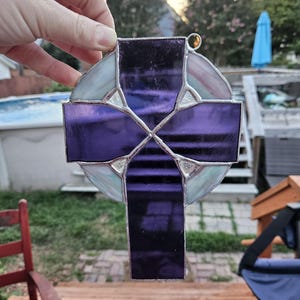 Stained Glass Cross