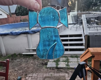 Stained Glass Dog