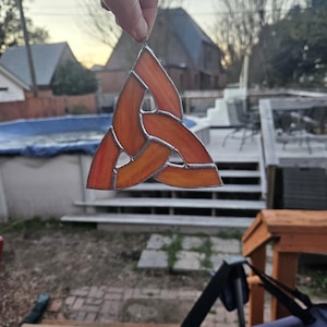 Stained Glass Celtic Knot