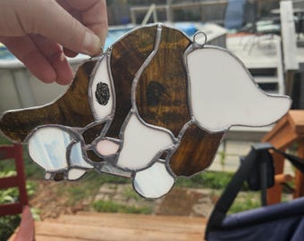 Stained Glass Dog