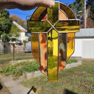 Stained Glass Cross