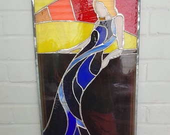 Stained Glass Woman