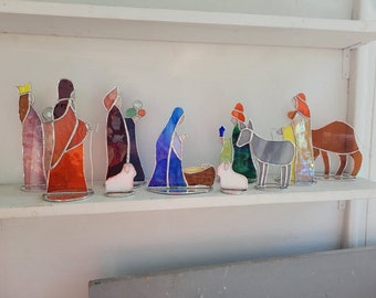 Stained Glass Nativity
