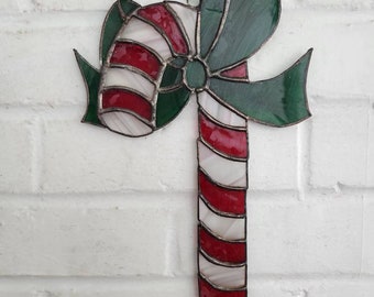 Stained Glass Candy Cane