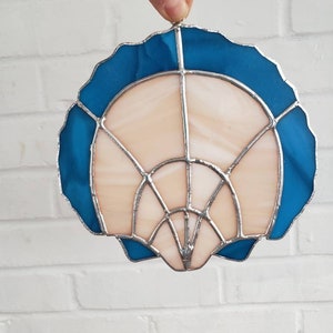 Vitrail coquille de palourde
