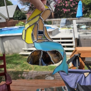 Stained Glass Mermaid