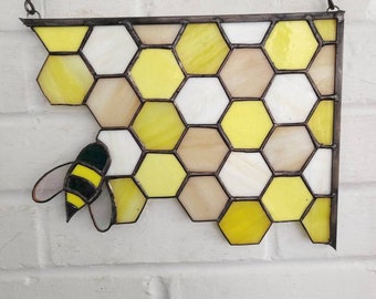 Stained Glass Honeycomb