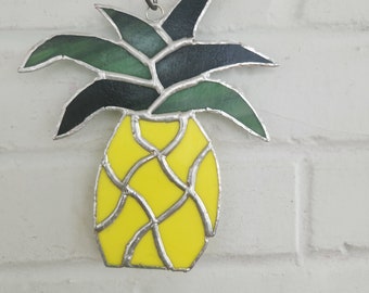 Stained Glass Pineapple
