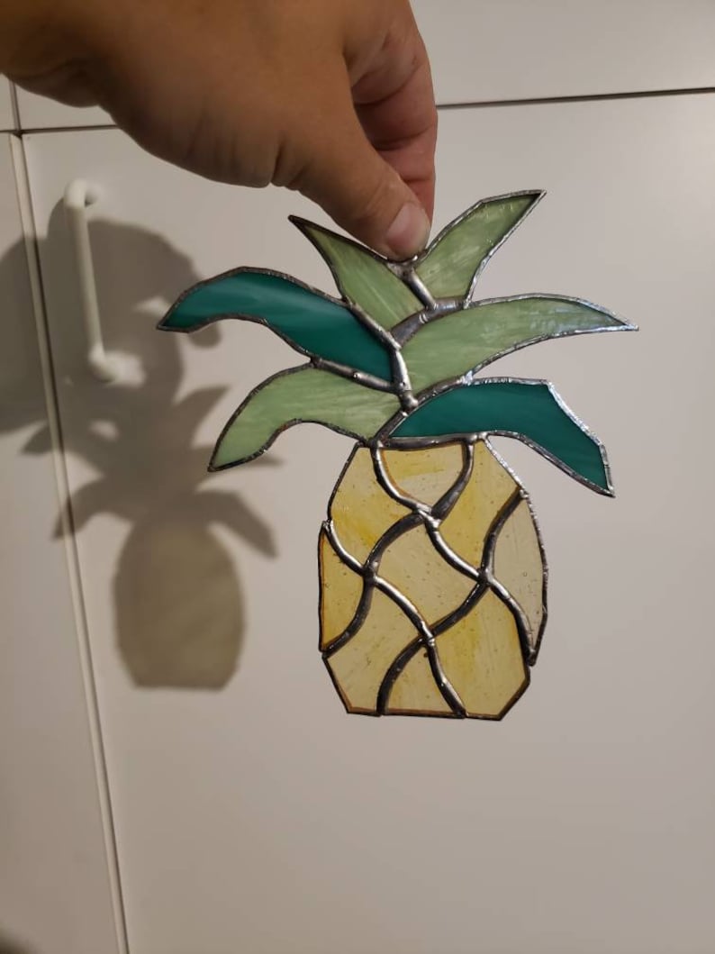 Stained Glass Pineapple