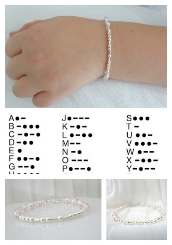 morse code bracelets etsy