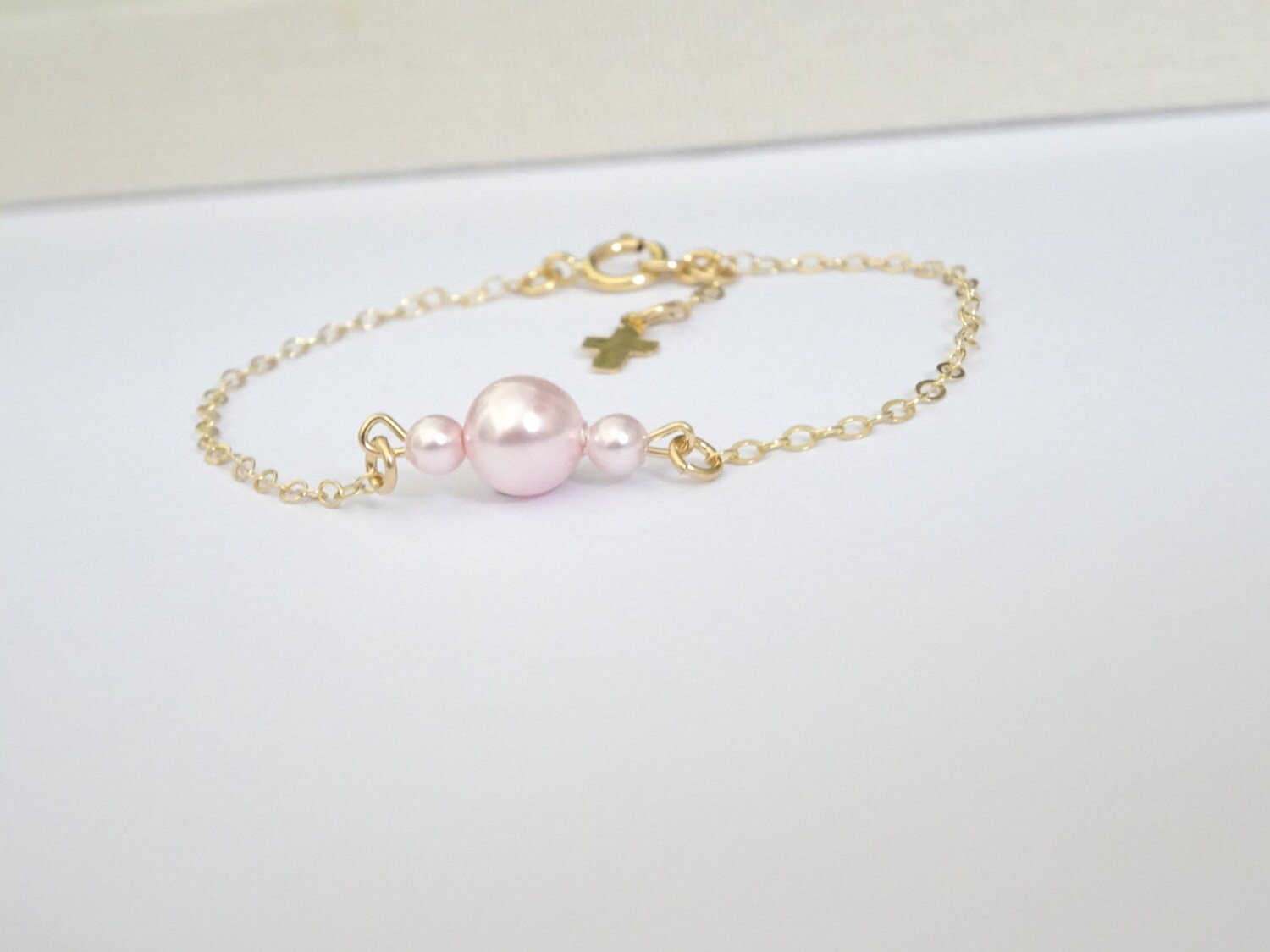 Baby Boy Bracelet in Gold Fill or Sterling Silver Dainty Etsy