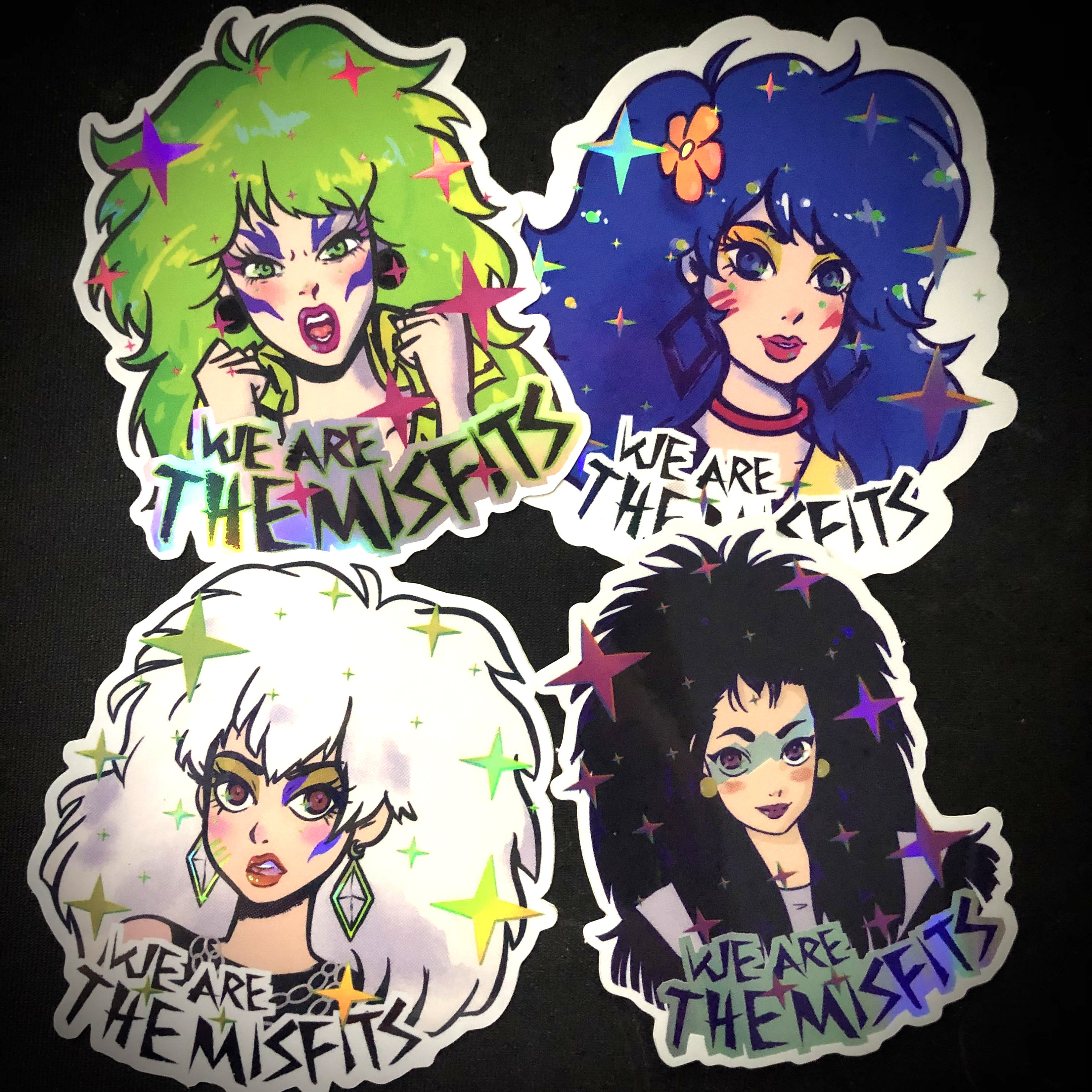 Pizzazz! | the Misfits | Jem & the Holograms | 80s Glam