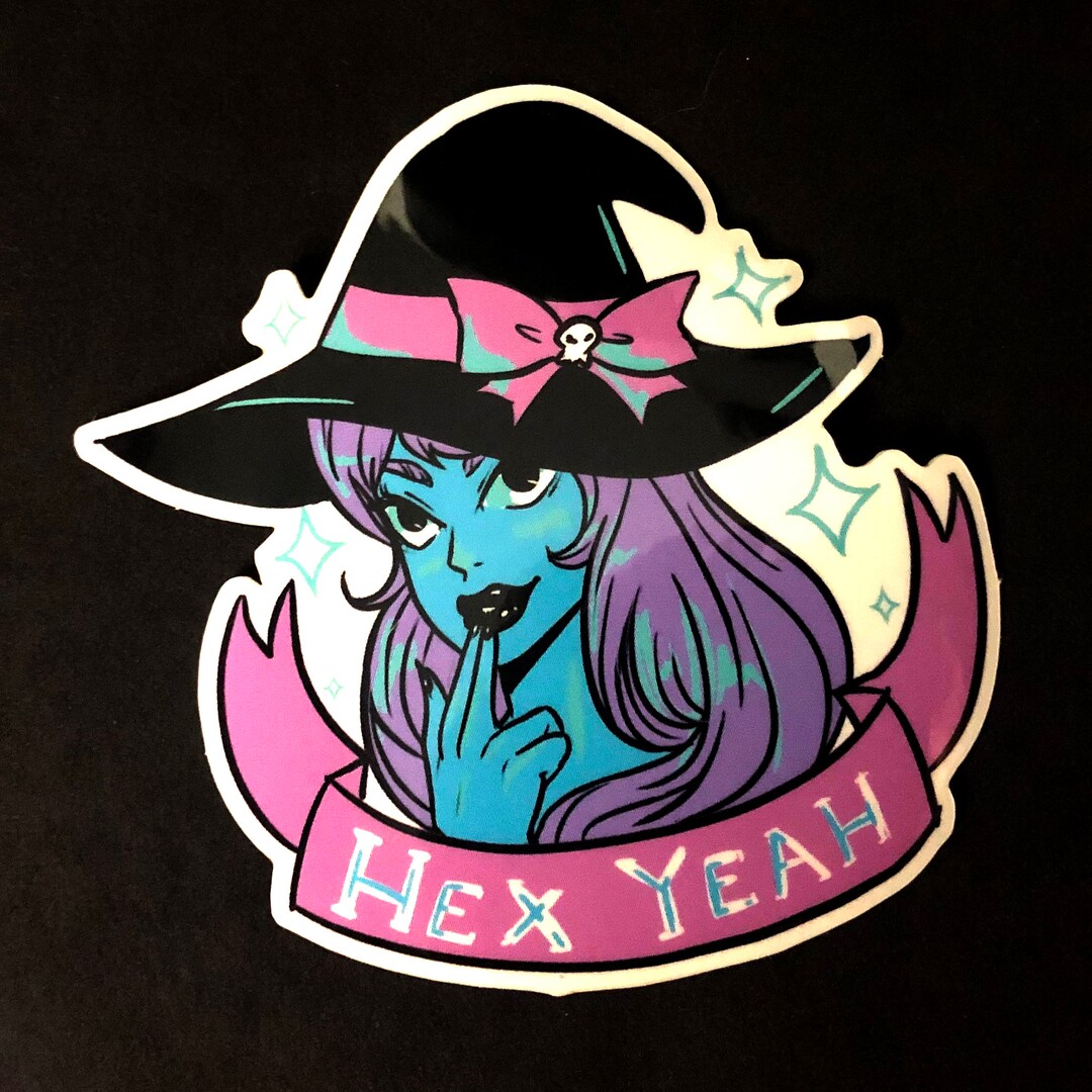 Hex Yeah | Vinyl | Witchy | Bewitching | Aesthetic | Hydroflask ...