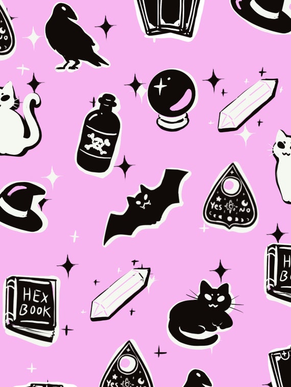 5 Witchy Wallpapers to Transform Your Space This Halloween  A Few  Favourite Things