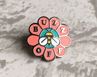 Bee enamel pin - Bumble bee pin - Bee lover gift - British bees - Eco-friendly gift - Funny enamel pin - Bumble bee brooch - Mother's Day