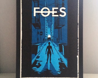FOES - Official gig poster - Limited edition - Dystopian print - City scape print - Band screen print - Liverpool - Street scene print