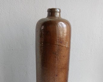 Dutch antique Erven Lucas Bols Amsterdam earthenware / stoneware Bottle