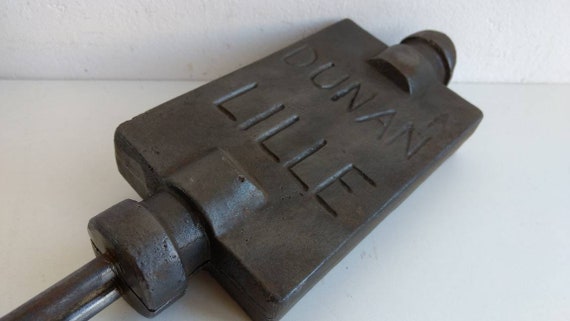 Francais Antique Vintage Croque Monsieur Maker Fer En Fonte Etsy