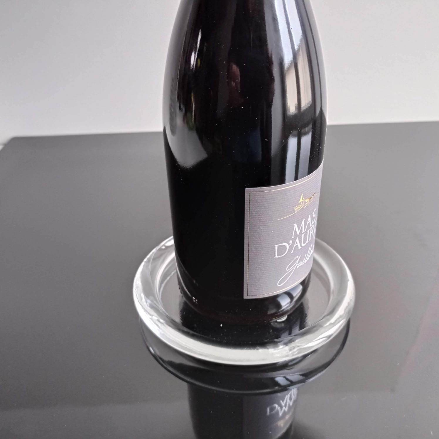 6 Paires Disponibles 1 X Paire de Français Sous-Verres Bouteille Vin en Verre Vintage Faits à La Mai