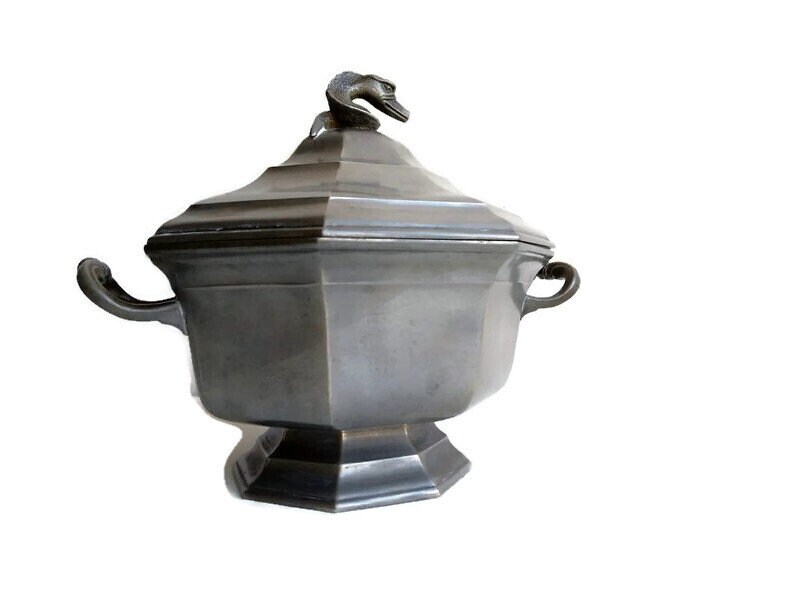 Français Tureen Et Couvercle