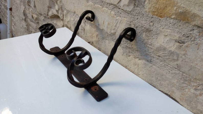 wrought iron pegs