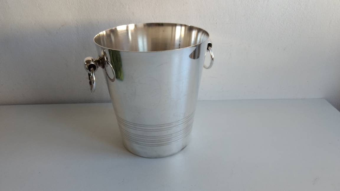 Ice Buckets Hoffritz Ice Bucket Set Vintage Platinum Series Kitchen