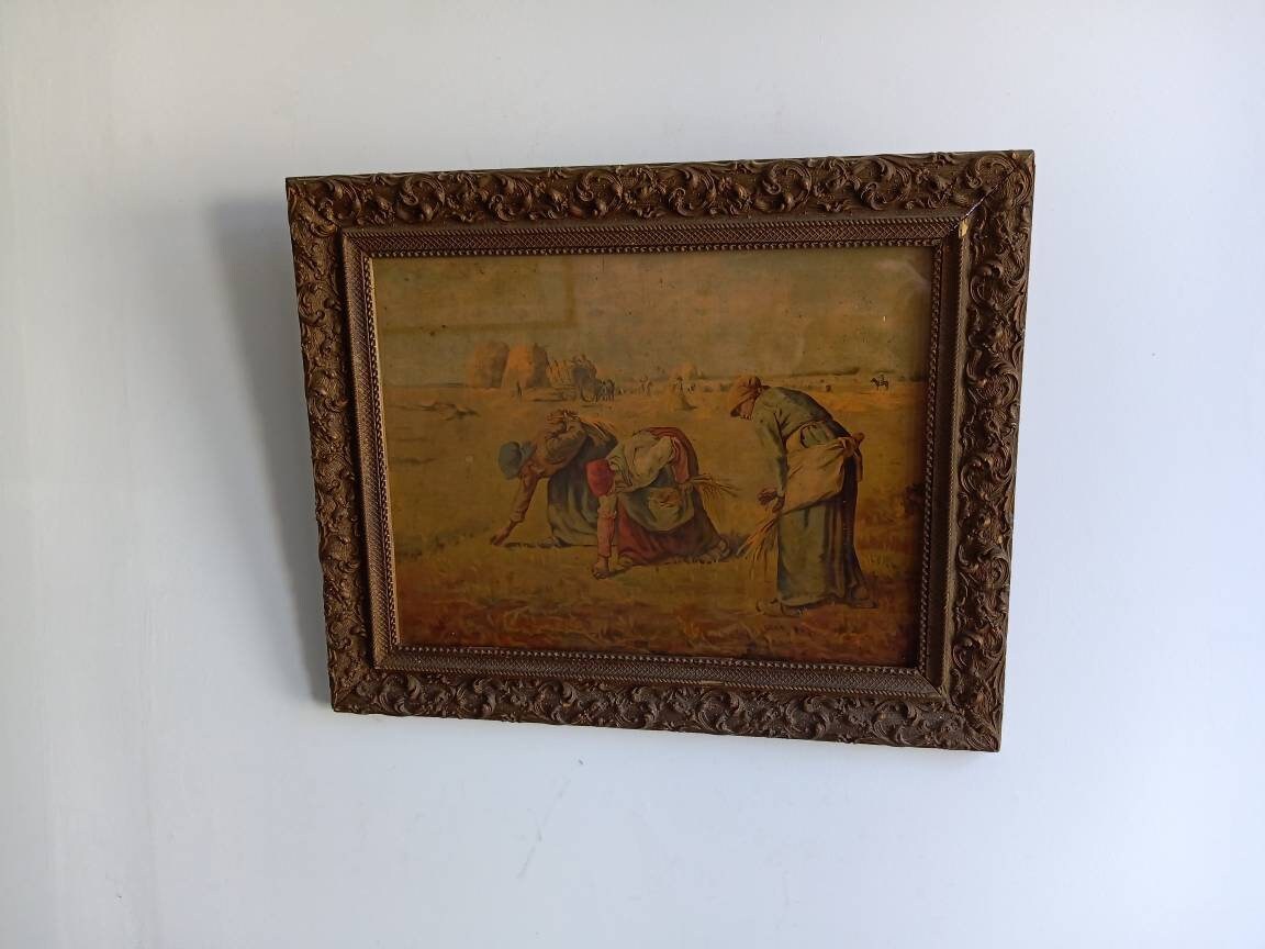 Gravure Encadrée Antique
