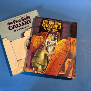 The Far Side® Gallery 1 & 2 Paperbacks Gary Larson 1987 Book  Cartoon Books