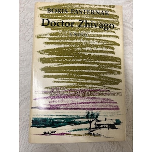 Il dottor ŽIVAGO di Boris Pasternak HC/DJ Book Club Edition 1958 Pantheon